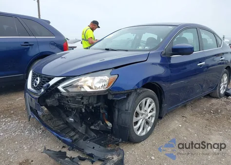 2018 Nissan Sentra Sv from USA, damaged, VIN 3N1AB7AP1JY226707